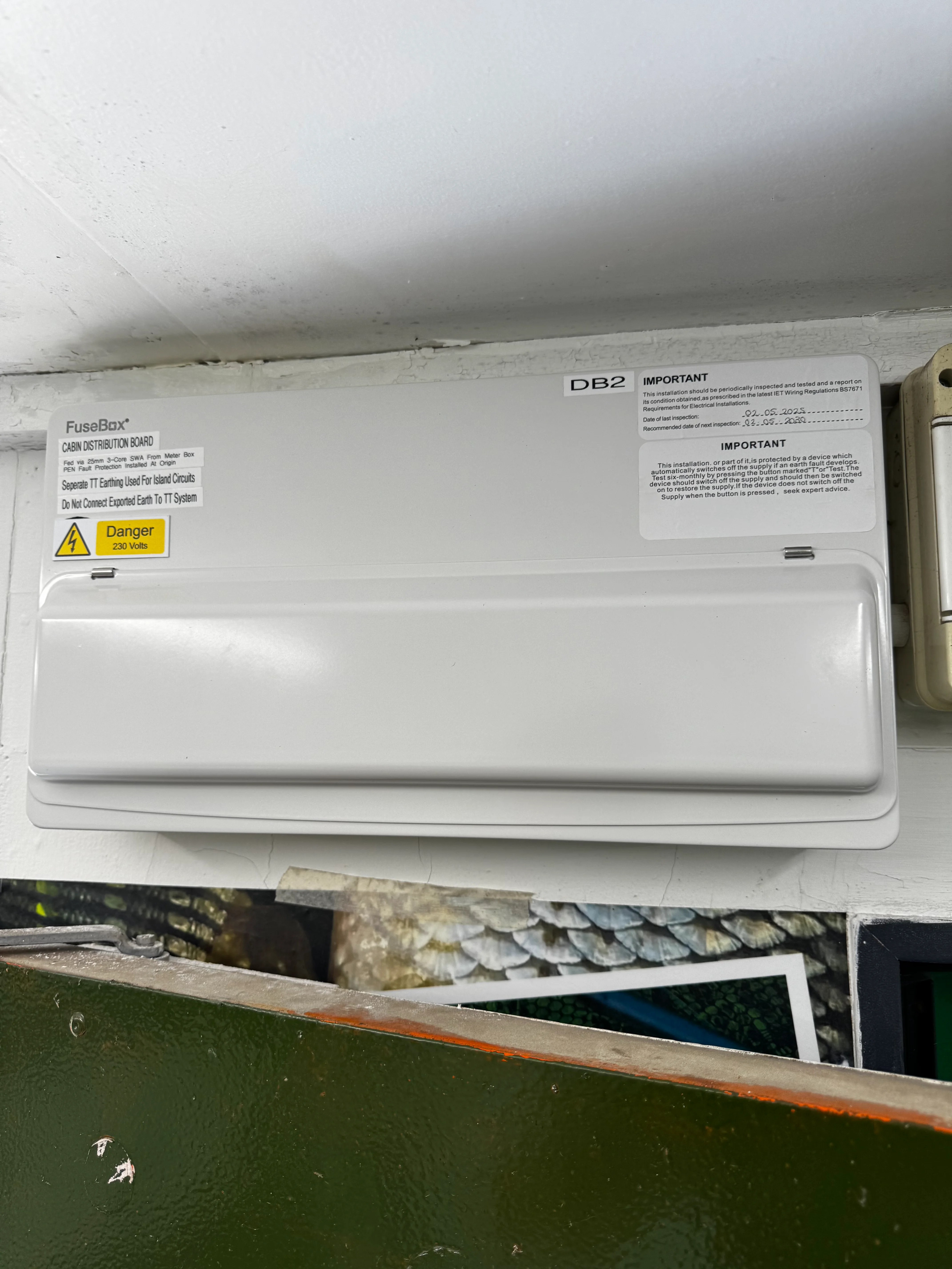 Commercial electrical distribution and cabling at Ringstead Fishery — Entigen site installation